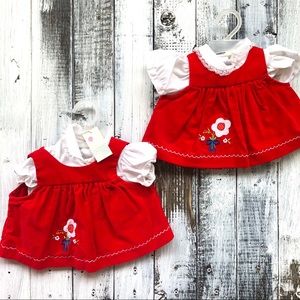 Vintage 70’s Embroidered Baby Dresses